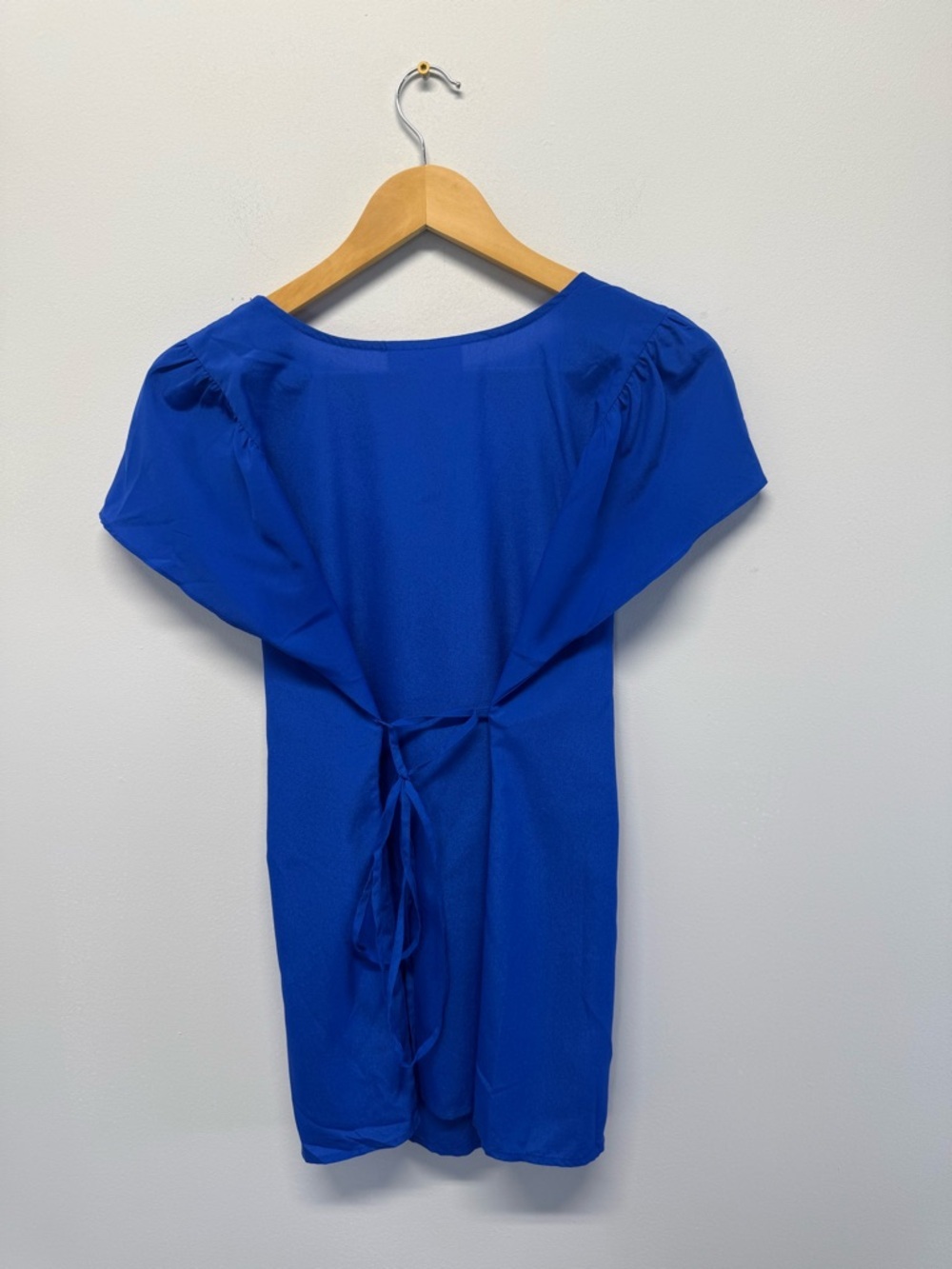 Motherhood Maternity Royal Blue Scoop Neck Maternity Top Women’s Med EUC - Picture 4 of 10